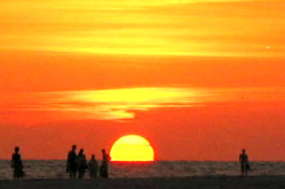 Sunset on Bradenton Beach