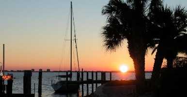 Longboat Key Fl at sunset